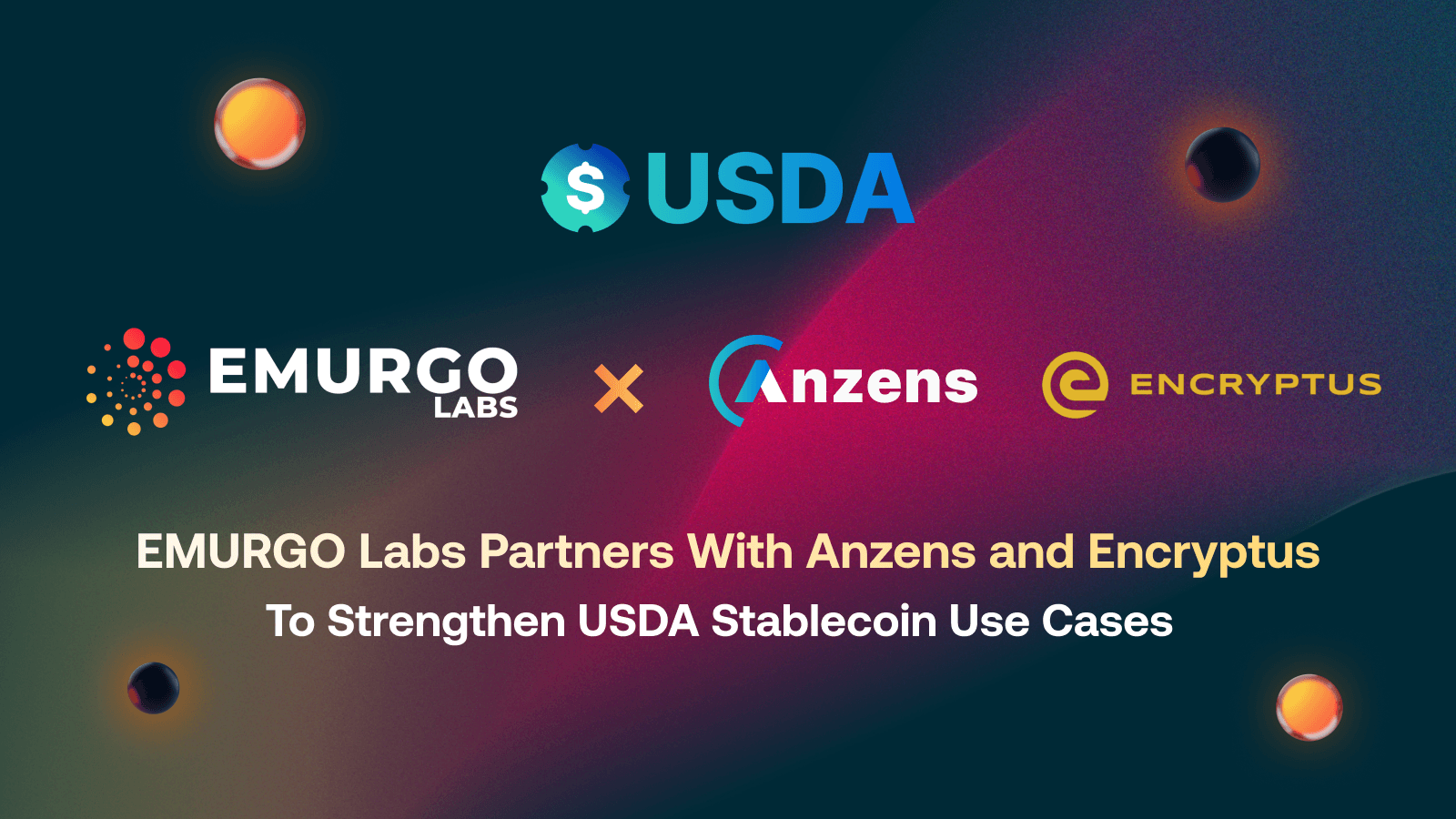 EMURGO Labs Partners with Anzens and Encryptus to Strengthen USDA Stablecoin Use Cases