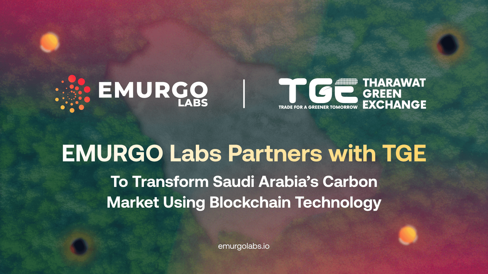 EMURGO Labs and TGE Partner to Transform Saudi Arabia’s Carbon Market Using Blockchain Technology